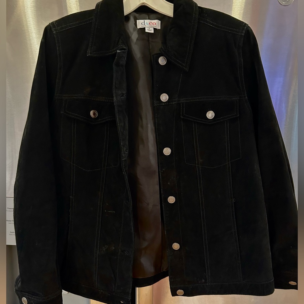 100% Leather Denim & co Jacket